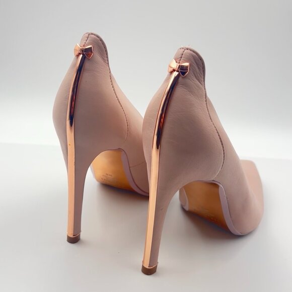 NEW Ted Baker London Melisah Blush Pink Pumps Heels Rose Gold EU 39.5 US  9 - Picture 3 of 6